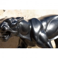 Sculpture Panthère Noire "Baguerra"