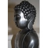 Sculpture d'un Bouddha en métal